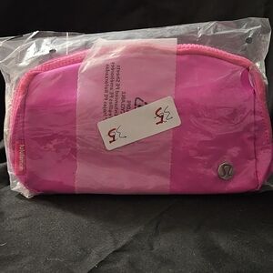 Lululemon Athletica Vibrant Pink Cosmetic Bag